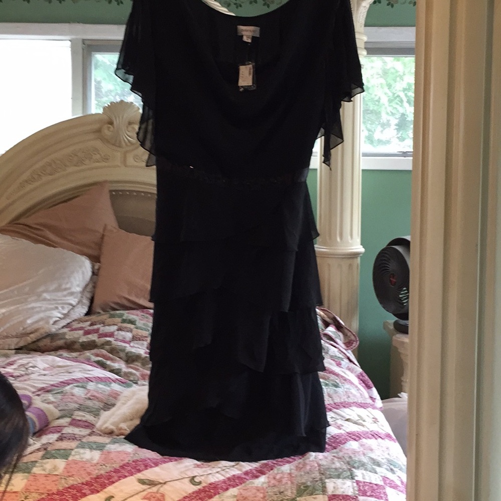 Black Flowy Dress